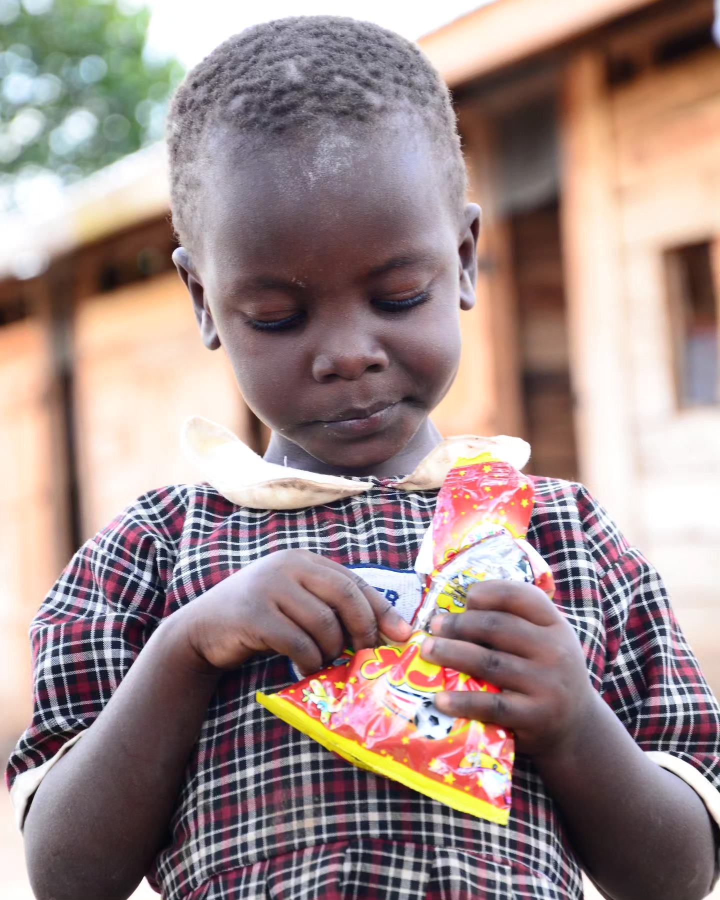 Children receiving meals